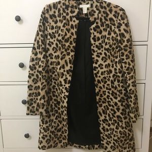 H&M Cheetah Coat